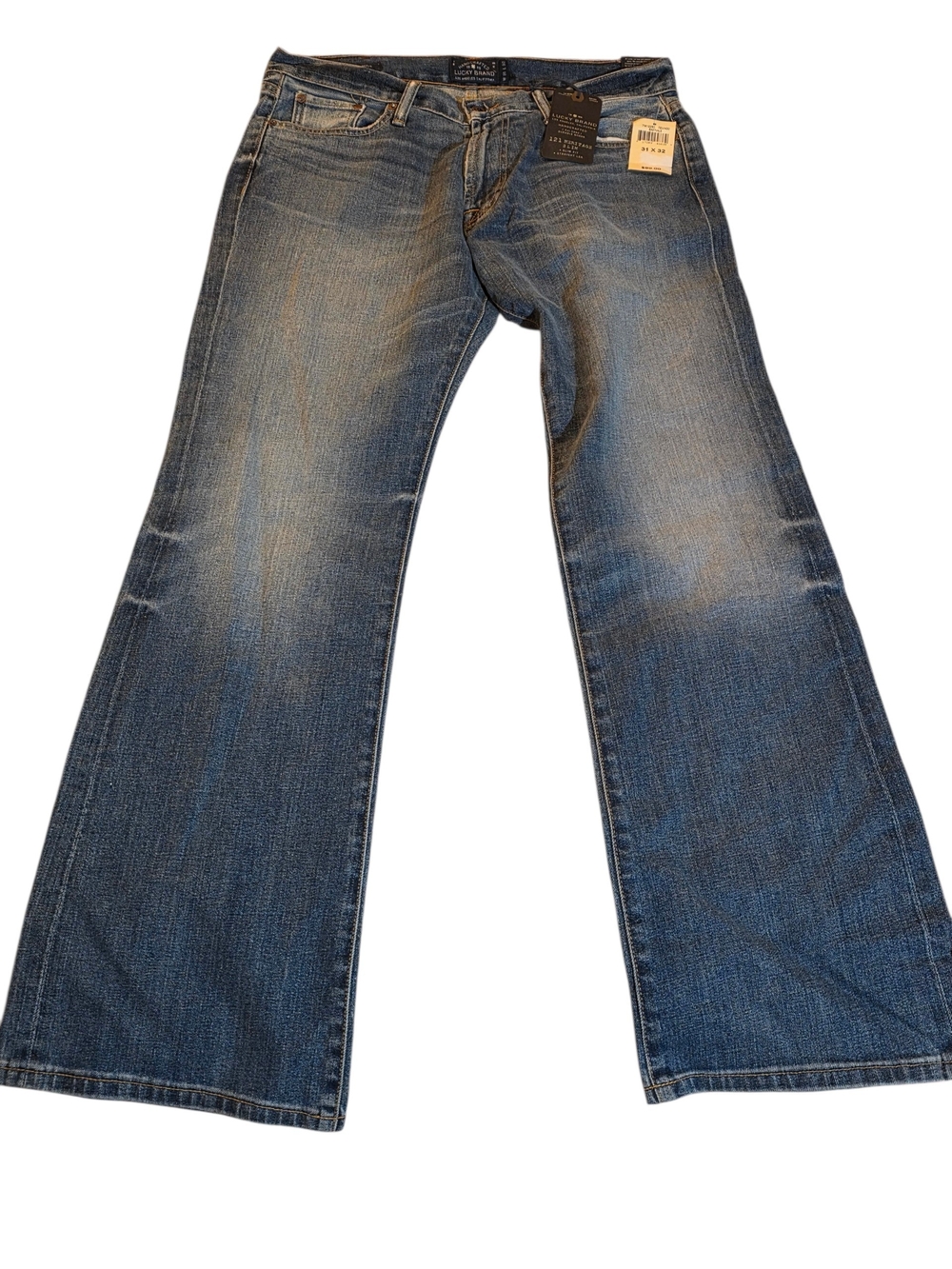 Lucky Brand Men's Faded Blue Bootcut Jeans W31 L32 nwt
